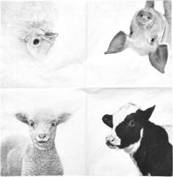 Esschert Design Servet boerderijdieren - thumbnail