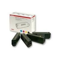 OKI 43698501 tonercartridge Origineel Zwart, Cyaan, Magenta, Geel 4 stuk(s) - thumbnail