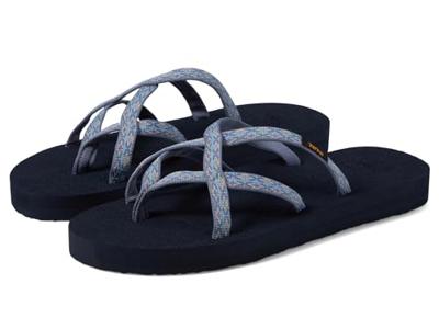 Teva Olowahu Slipper Dames Kaleidoscope Blissfull Blue 07