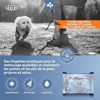 CLX Wipes voor hond en kat 20 stuks