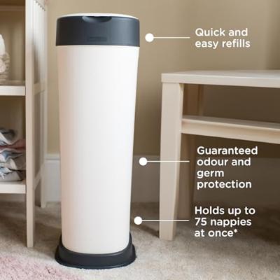 De Twist & click Tommee Tippee Sangenic luieremmer wit