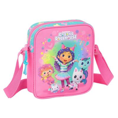Schoudertas Gabby's Dollhouse Confetti Roze Turkoois 16 x 18 x 4 cm Schoudertas Gabby's Dollhouse Confetti Roze Turkoois 16 x 18 x 4 cm