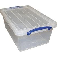Really Useful Box opbergdoos 10,2 l, nestbaar, transparant - thumbnail