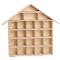 Playwood Houten letterbak huis - thumbnail