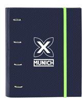 Ringmap Munich Blue indigo Blauw 27 x 32 x 3.5 cm - thumbnail