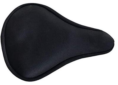 Velo Zadeldek plush - gel - dames - zwart