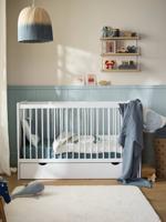 Verstelbaar babybed 70x140cm HOLIDAYS LINE wit - thumbnail
