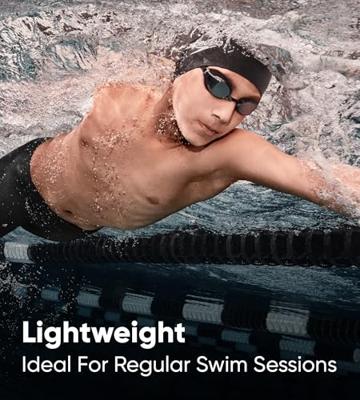 Speedo Moulded Sil P12 Badmuts Blue One Size