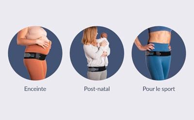 Zwangerschapsriem Physiomat Confort® grijs Zwangerschapsriem Physiomat Confort® grijs