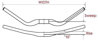 Satori Stuurbocht noirette 31.8mm matzwart 630mm (e-bike)