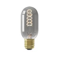LED Flex Filament Buismodel T45 220-240V 4W E27 136lm 1800K Titanium dimbaar Calex - Calex - thumbnail