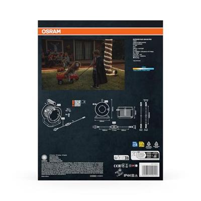 OSRAM 4099854449192 LED-strip complete set Met connector (male) 230 V 15 m Koudwit 1 stuk(s) OSRAM 4099854449192 LED-strip complete set Met connector (male) 230 V 15 m Koudwit 1 stuk(s)