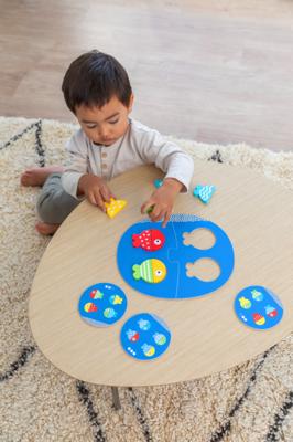 Goula vissen mix & match spel