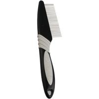 Groo'me Kam Medium 5 x 1.5 x 19 cm Flamingo Zwart - thumbnail