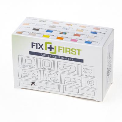 Fixfirst elastische lange wikkelpleister, ft 180 x 20 mm, pak van 100 stuks