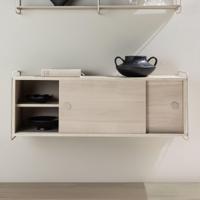 Nohr Zwevend Dressoir 'Marketta' 122cm, kleur Whitewash - thumbnail