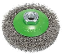 Bosch Accessoires Kegelborstel, roestvrij 100 mm, 0,35 mm, 12500 U/ min, 14 1st - 2608622108 - thumbnail