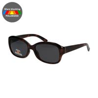 Spectrum polarized zonnebril ovaal tortoise grijs dames - thumbnail