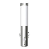 VidaXL Buitenwandlampen 2 st. met sensor roestvrij staal - thumbnail