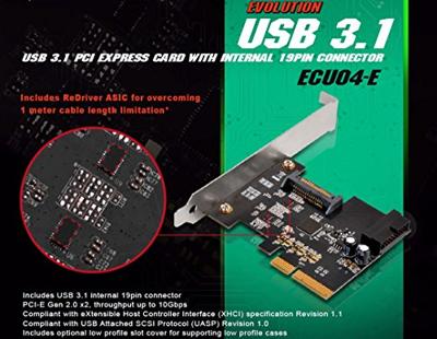 SilverStone EC04-E usb-controller - thumbnail
