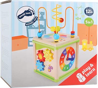 Small Foot houten activiteiten motoriek spiraal 5in1