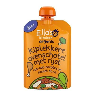 Ella&apos;s Kitchen Kiplekkere ovenschotel 6+ biologisch 130 g bij Jumbo