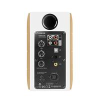Edifier: S880DB - 2 stuks - Wit met houtkleurige zijkanten - thumbnail