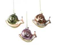 Kerstornament Slak Assorti 1st - thumbnail