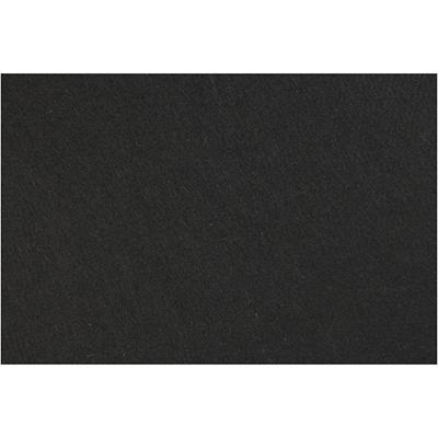 Creativ Company Hobbyvilt, vel 42x60 cm, dikte 3 mm, zwart, 1 vel