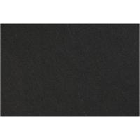 Creativ Company Hobbyvilt, vel 42x60 cm, dikte 3 mm, zwart, 1 vel - thumbnail
