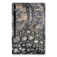 Samsung Galaxy Tab S7 Plus | S8 Plus Back Case Krokodillenprint - thumbnail