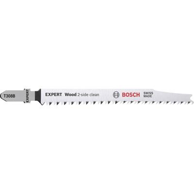 Bosch Accessoires Expert 'Wood 2-side clean' T 308 B decoupeerzaagblad 100-delig - 1 stuk(s) - 2608900553