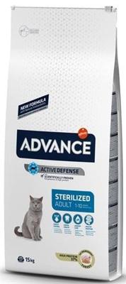 ADVANCE CAT STERILIZED TURKEY 1,5 KG