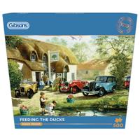 Feeding the Ducks Puzzel 500 Stukjes - thumbnail