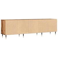 Tv-meubel 150x30x44,5 cm bewerkt hout oud houtkleurig - thumbnail