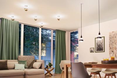 Paulmann 28682 LED-lamp Energielabel F (A - G) E27 Globe 6.5 W = 50 W Warmwit (Ø x h) 125 mm x 174 mm Dimbaar 1 stuk(s)