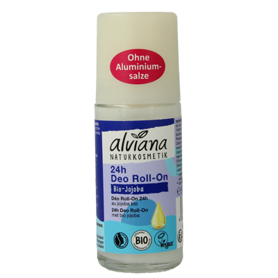 Alviana Deo roll-on organic jojoba 50 Milliliter Alviana Deo roll-on organic jojoba 50 Milliliter