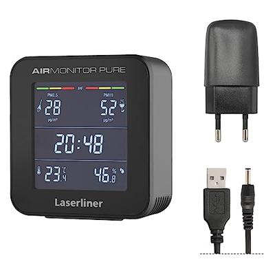 Laserliner AirMonitor Pure Fijnstofmeter Fijnstof, Temperatuur, Luchtvochtigheid Met temperatuurmeting Laserliner AirMonitor Pure Fijnstofmeter Fijnstof, Temperatuur, Luchtvochtigheid Met temperatuurmeting