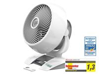 Vornado 6303DC Vloerventilator 3 W, 17 W, 52 W (Ø x h) 25 cm x 366 mm Wit (zijdemat) LED-display, Met afstandsbediening, Timer - thumbnail