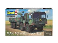 Revell modelbouwpakket - man 10t milgl truck 8x8 1:35 - 245dlg. - thumbnail