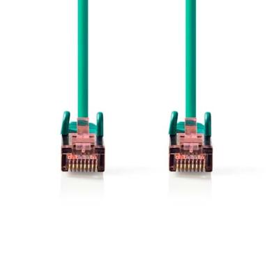 Nedis CCGL85221GN20 Cat6 Netwerkkabel Rj45 Male Rj45 Male S/ftp 2.00 M Rond Lszh Groen Label