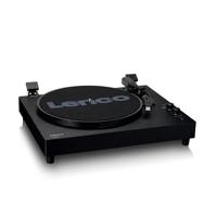 Houten platenspeler met ingebouwde speakers en Bluetooth® - thumbnail