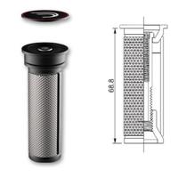 Deda Expander Balhoofdkap 70mm - Zwart - thumbnail