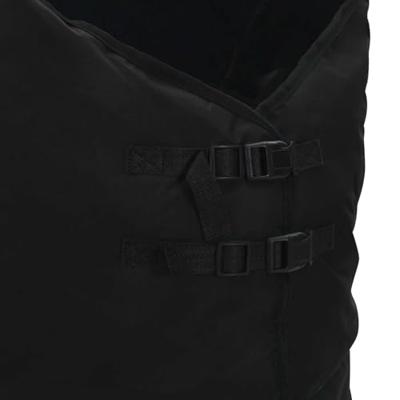 VidaXL Paardendeken donkergroen en zwart 105 cm polyester