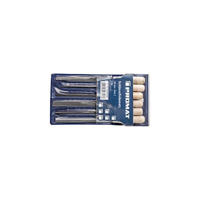 Promat /tecwerk sleutelvijl-set | lengte 100 mm | kap 2 | beukenhout - 4000840455 Promat /tecwerk sleutelvijl-set | lengte 100 mm | kap 2 | beukenhout - 4000840455