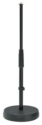 K&M 23300 Microfoon tafelstatief hoog met ronde voet