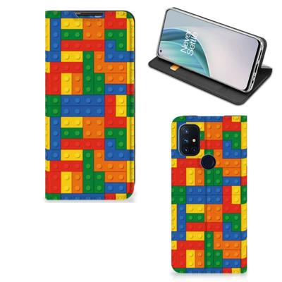 OnePlus Nord N10 5G | Hoesje met Magneet | Blokken OnePlus Nord N10 5G | Hoesje met Magneet | Blokken