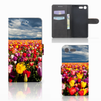 Sony Xperia XZ Premium Hoesje Tulpen - thumbnail