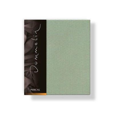 Dommelin Dommelin Kussensloop Uni Percal 200TC 551 Spargroen 60x70