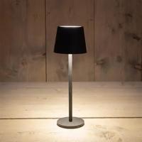 Draadloze Tafellamp Mat Zwart 36cm - thumbnail